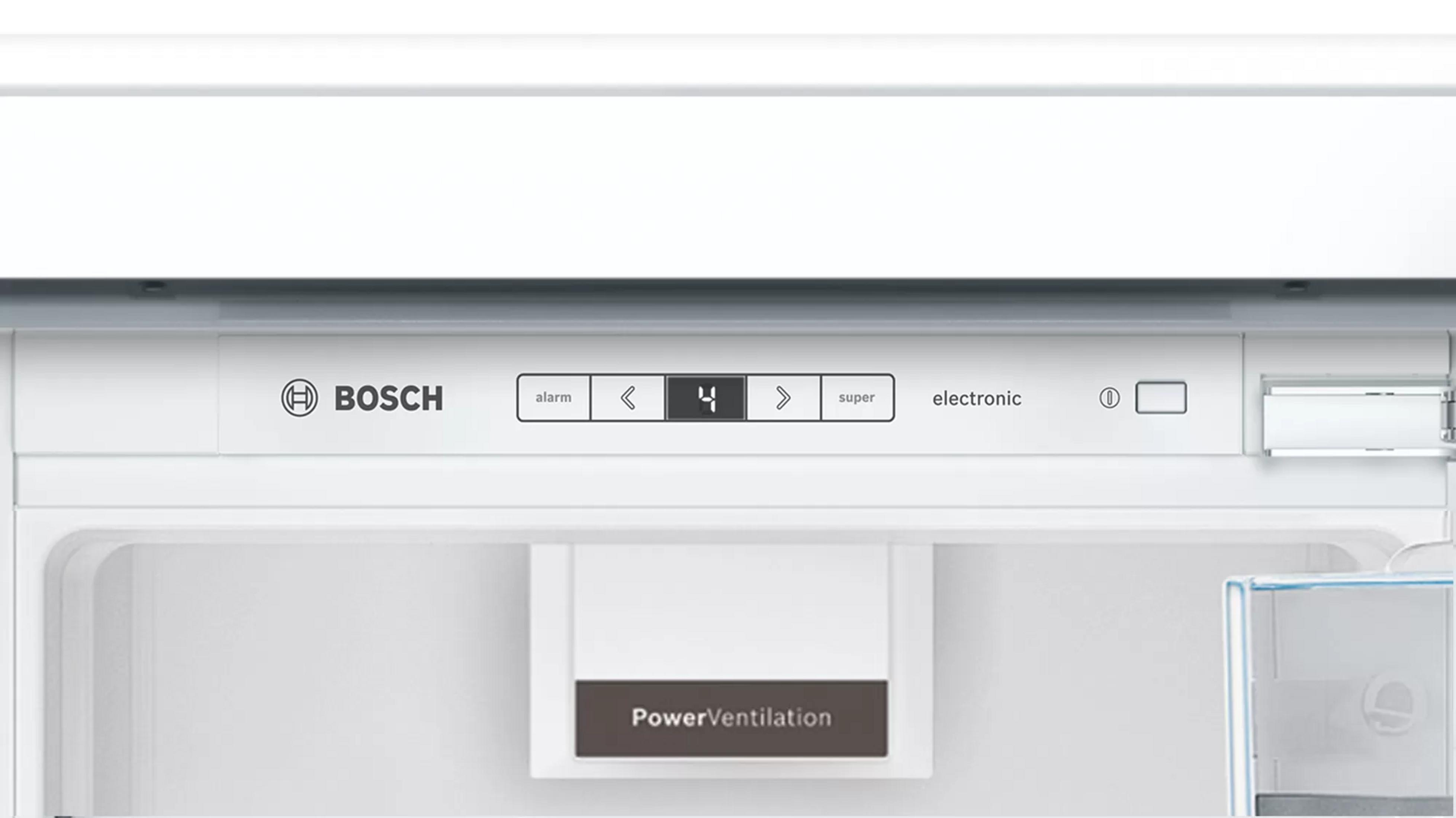 Bosch logo, alarm, arrows, digital display 4, super, electronic.