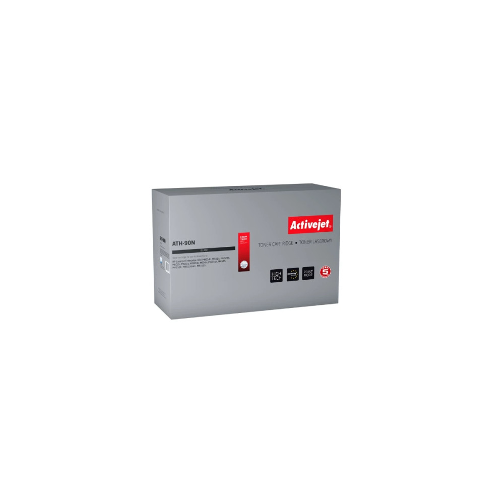 Szare pudełko na czarny toner Activejet ATH-90N.