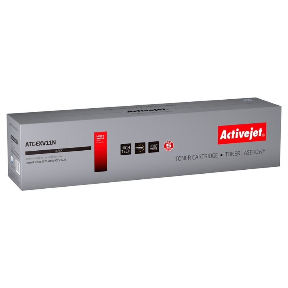 Boîte grise pour une cartouche de toner noir Activejet ATC-EXV11N.