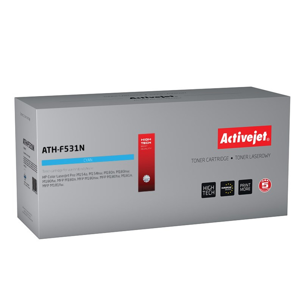 Toner Activejet Cyan ATH-F531N do drukarki HP LaserJet.