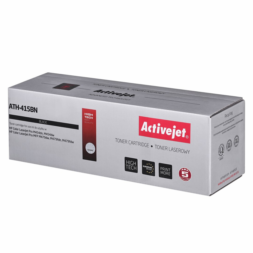 Czarny toner Activejet ATH-415BN do drukarek HP w oryginalnym opakowaniu.