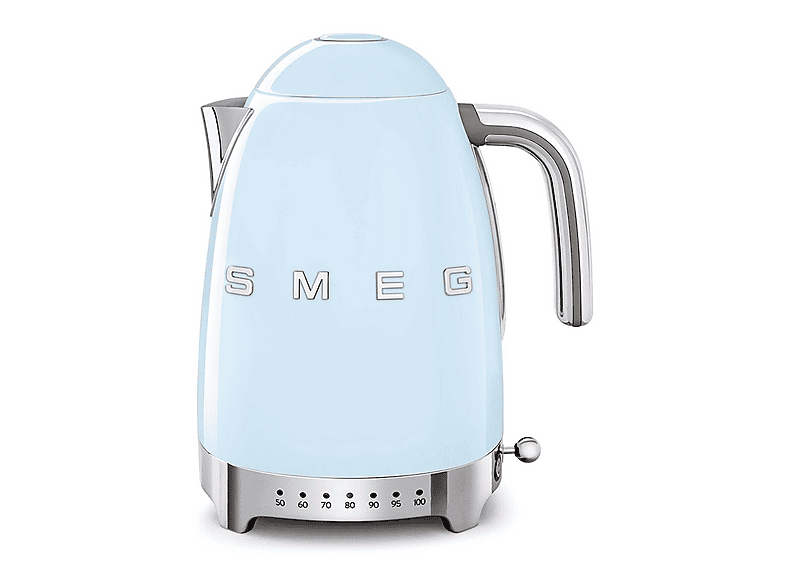 SMEG KLF04PBEU Isı Ayarlı 1.7 l Kettle Mavi