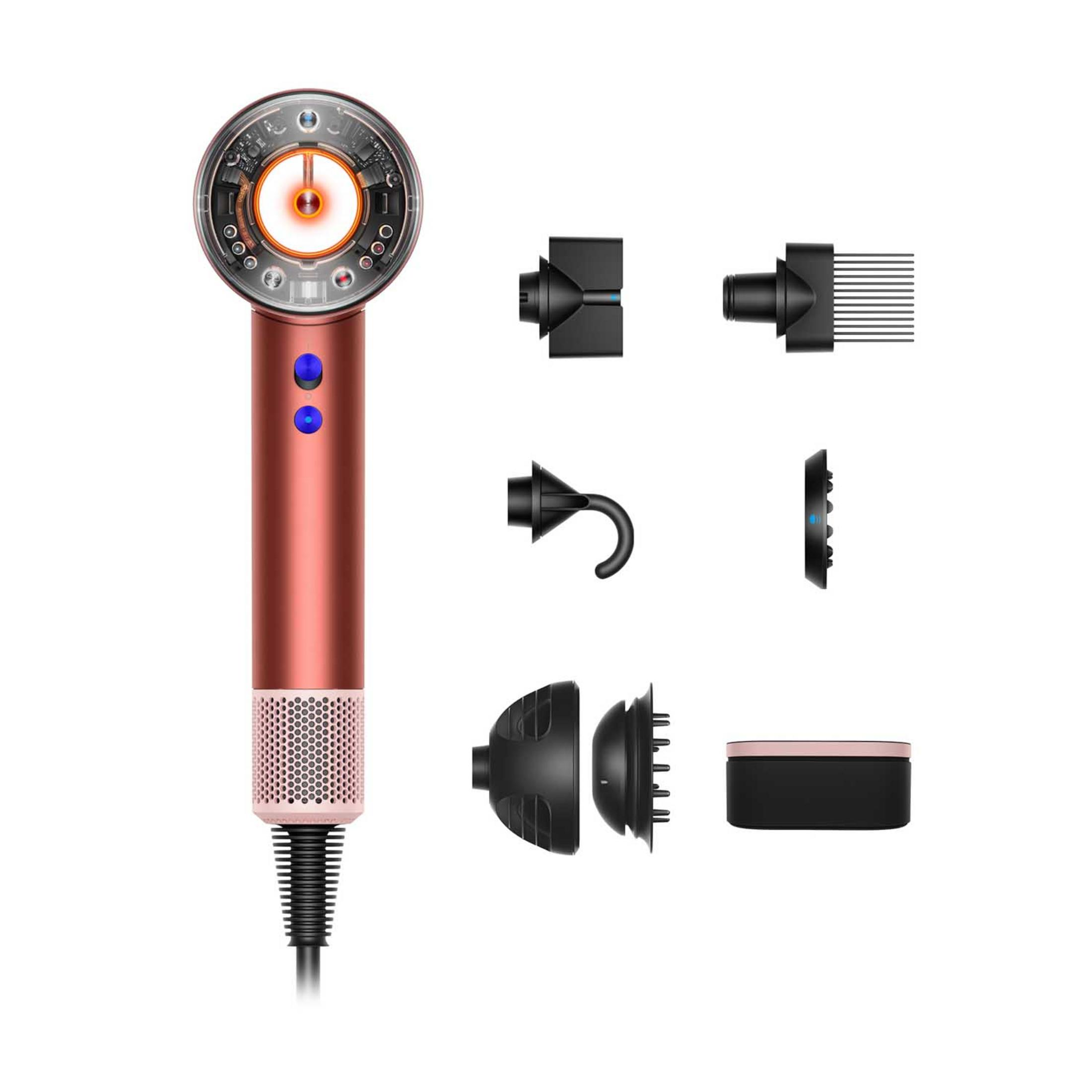 DYSON SUPERSONIC NURAL SAC KURUTMA MAKINESI (STRAWBERRY 1600 W Saç Kurutma Makinesi Strawberry Bronze
