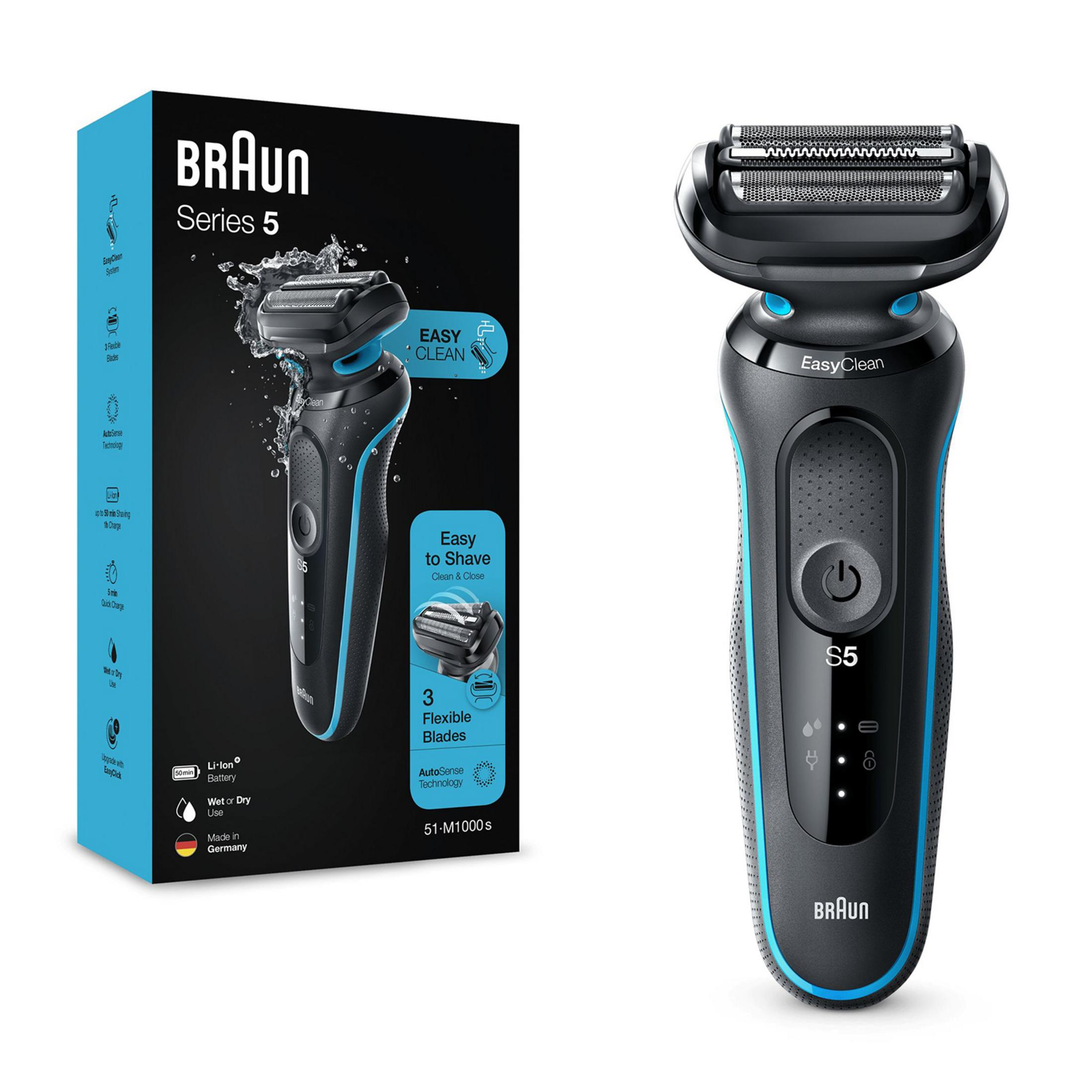 BRAUN Series 5 51-M1000s Tıraş Makinesi Siyah