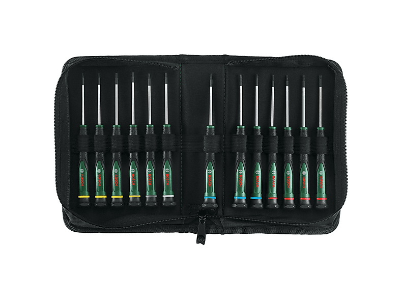 BOSCH 1600A02Z9N 13 Parça Hassas Tornavida Seti