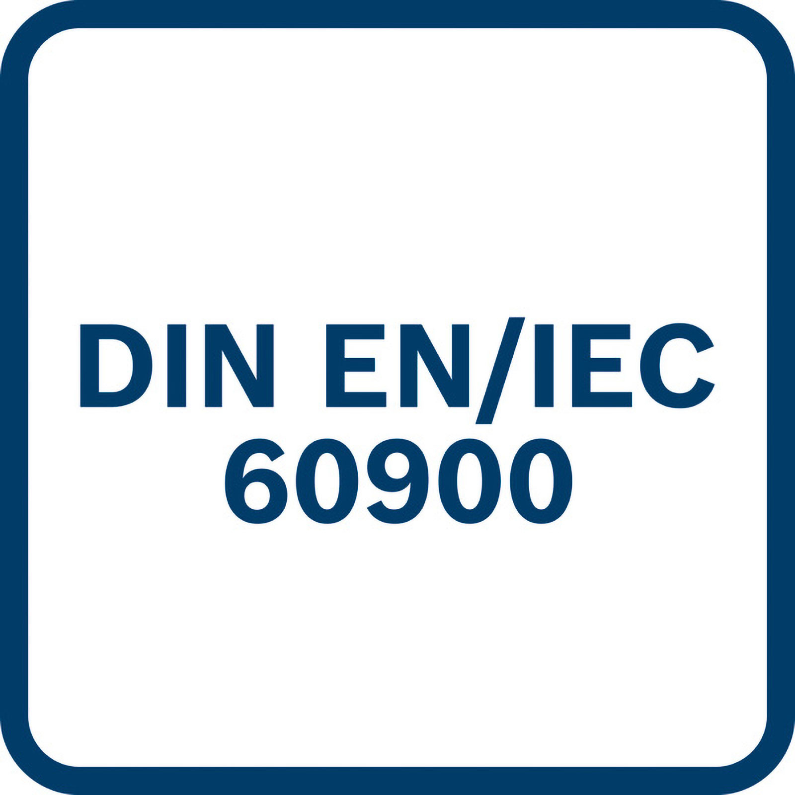 DIN EN/IEC 60900 Logo.