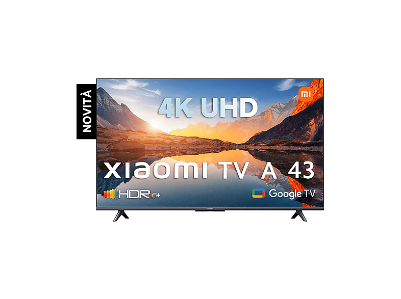 XIAOMI A 2025 43 TV LED, Piatto, 43