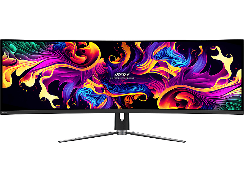 MSI MPG 491CQPX QD-OLED 49 inç 5K UHD 0,03 ms Gaming Monitör Siyah