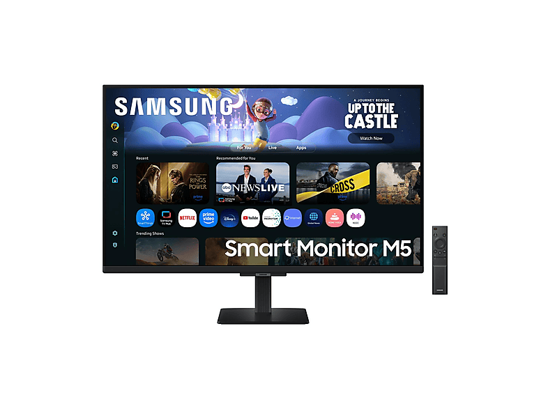 SAMSUNG Smart MonitorM50F Czarny