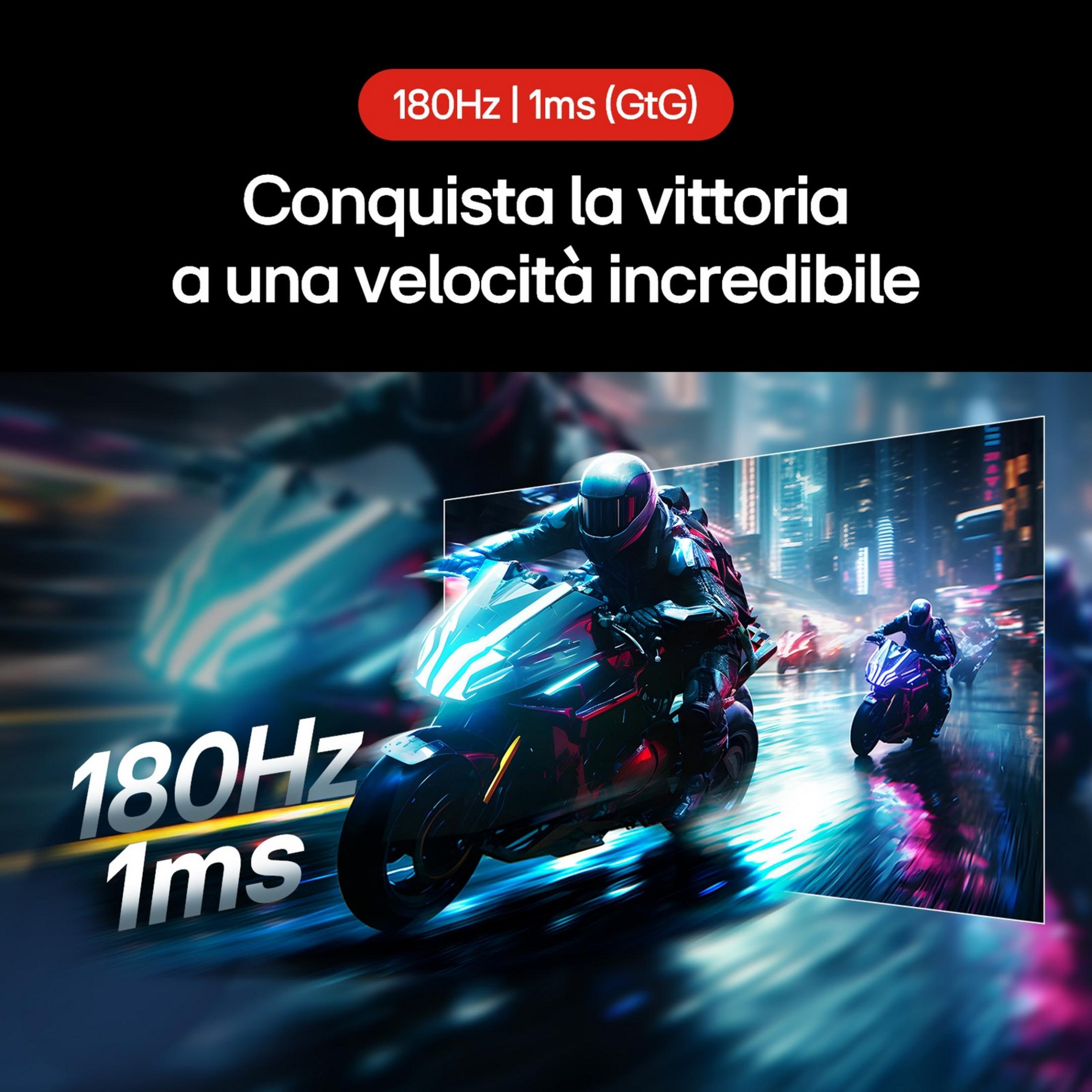 Motocykliści ścigają się po neonowych ulicach z czasem reakcji 180Hz i 1ms.