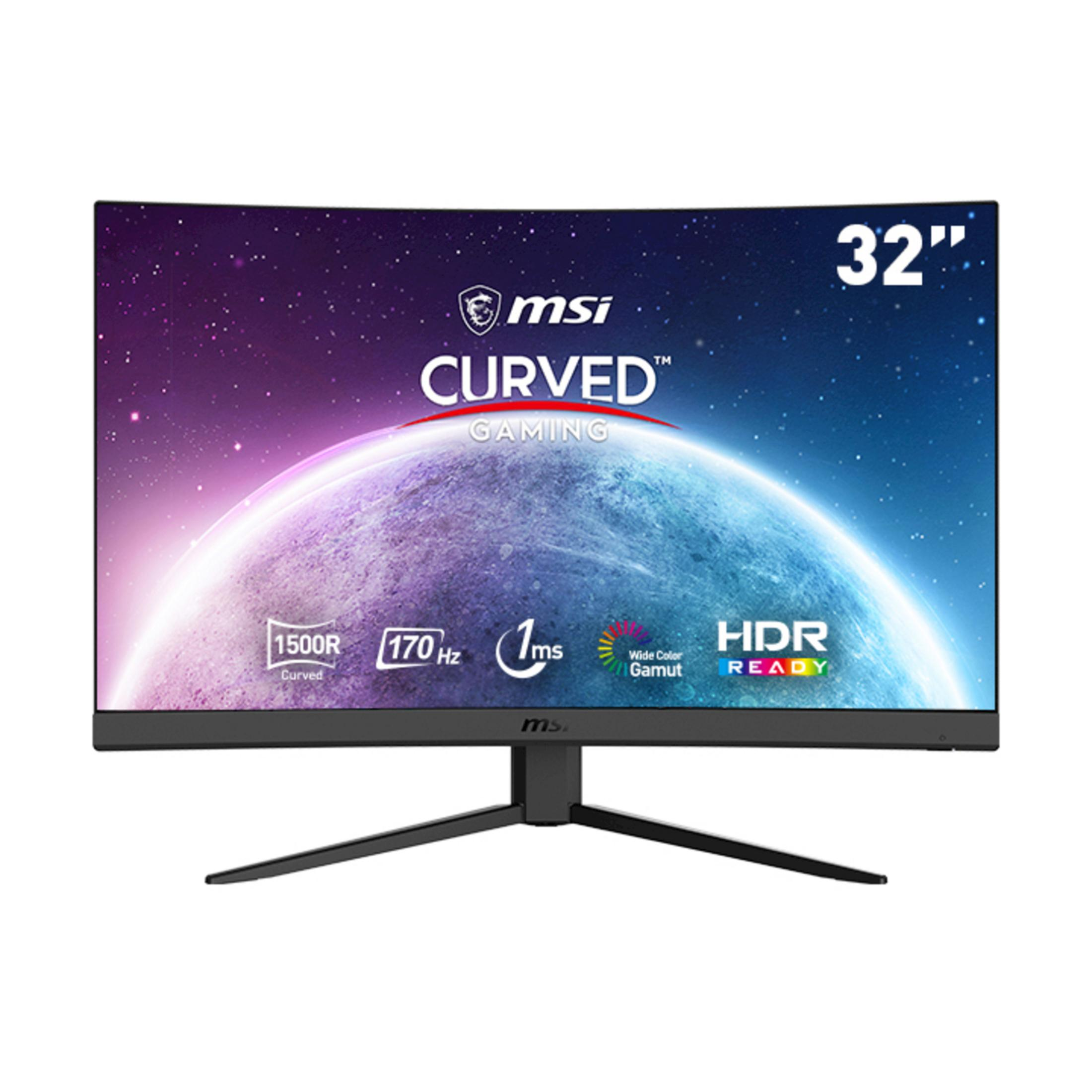 MSI G32CQ4 E2 31,5 inç WQHD 1 ms 170 Hz Monitör Siyah
