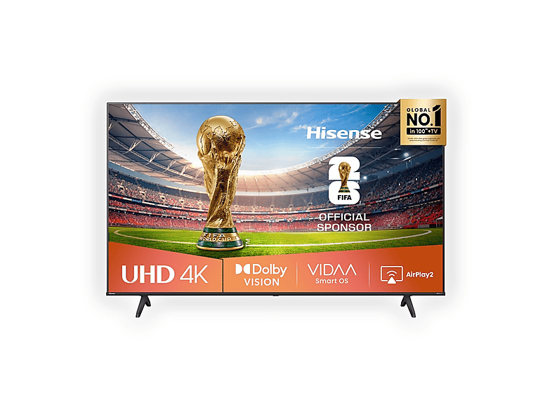 HISENSE 50A6Q TV LED 50" (Flat, 50 Zoll / 126 cm, UHD 4K, SMART TV)