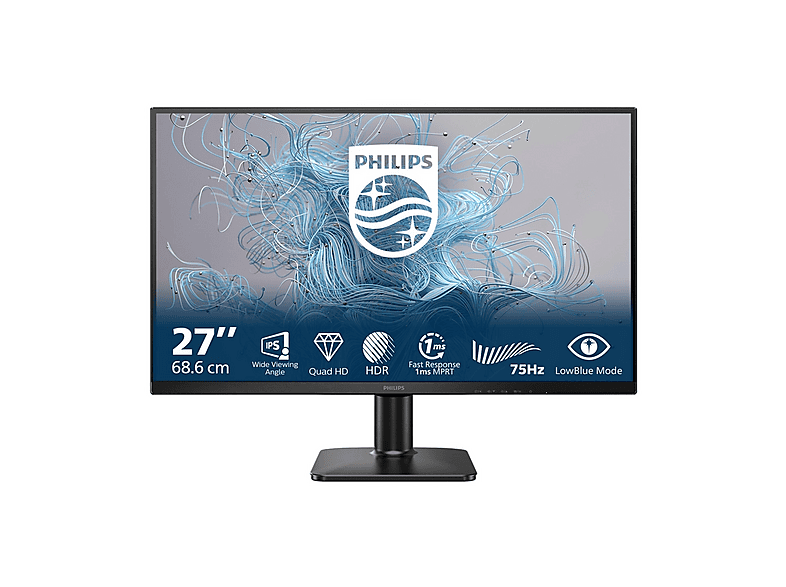 PHILIPS 27E2N1500L BLACK 27 Zoll 2K UltraWide QHD Monitor (4 ms