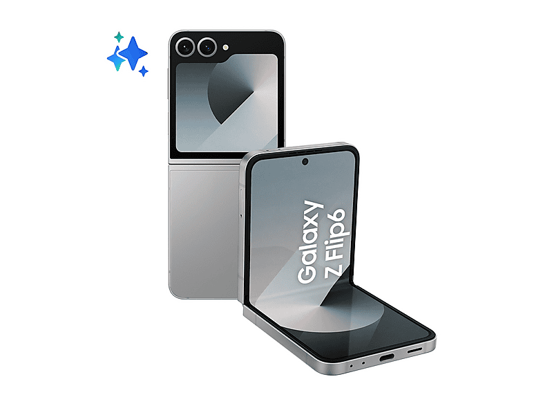 SAMSUNG Galaxy Z Flip6 512GB, 512 GB, Silver Shadow | MediaWorld.it