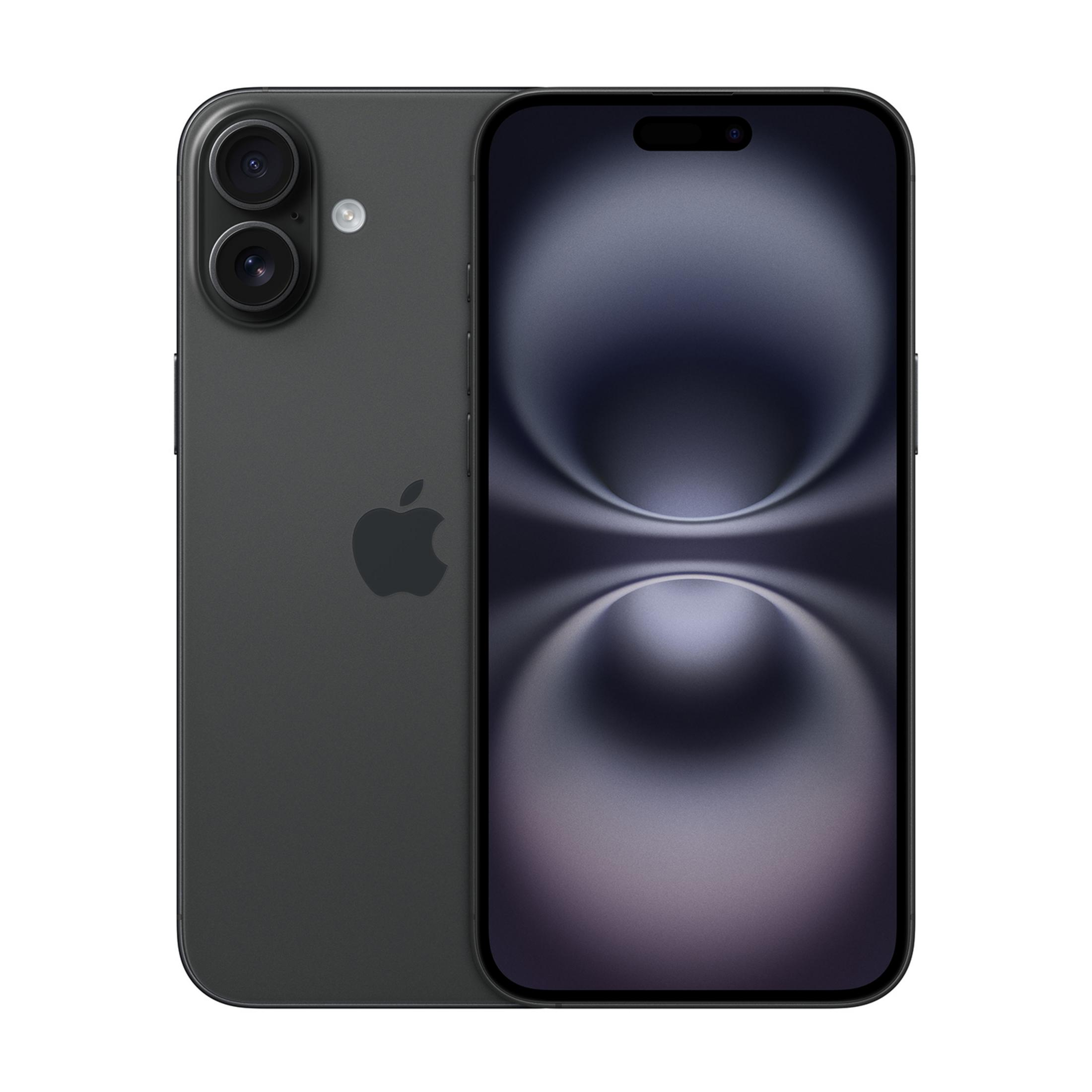 Apple iPhone 16Plus 128GB ブラック APPLE IPHONE 16 PLUS 128GB BLACK, Negro, Móvil iOS, 128 GB, 8 GB