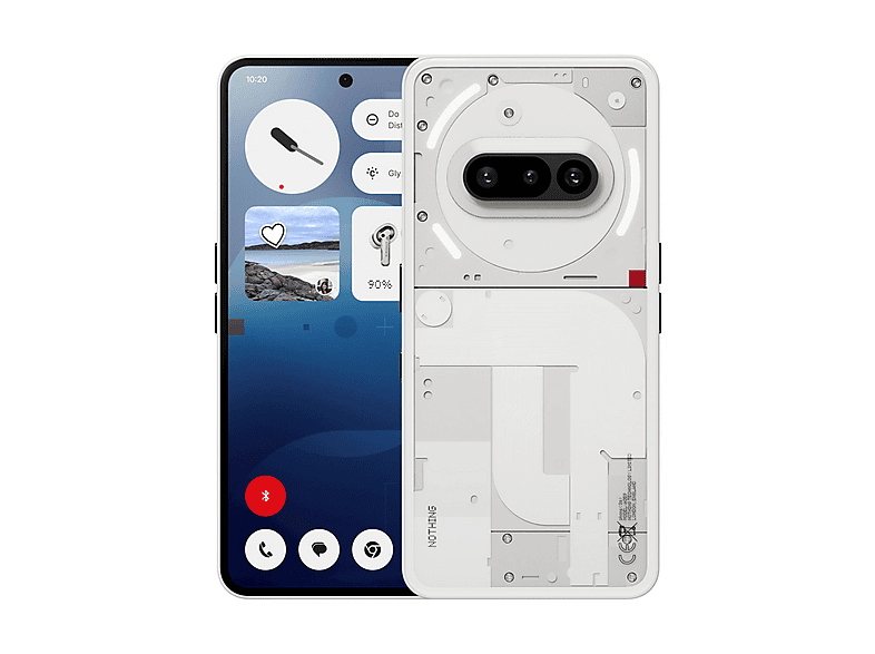 NOTHING PHONE (3A) 8+128GB WHITE 128 GB Weiß Dual SIM | MediaMarkt