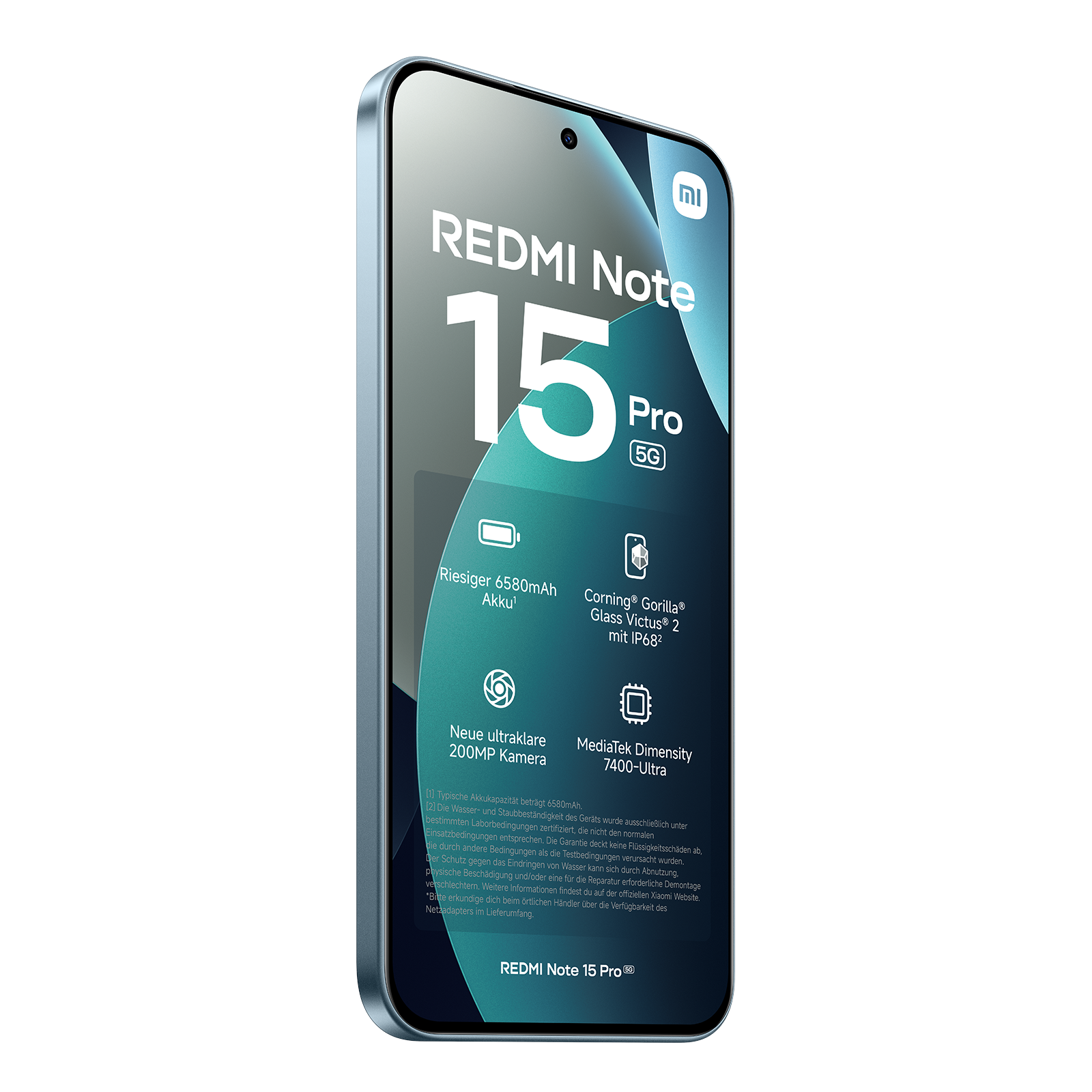 Redmi Note 15 Pro 5G z baterią 6580mAh, aparatem 200MP i szkłem Gorilla Glass.