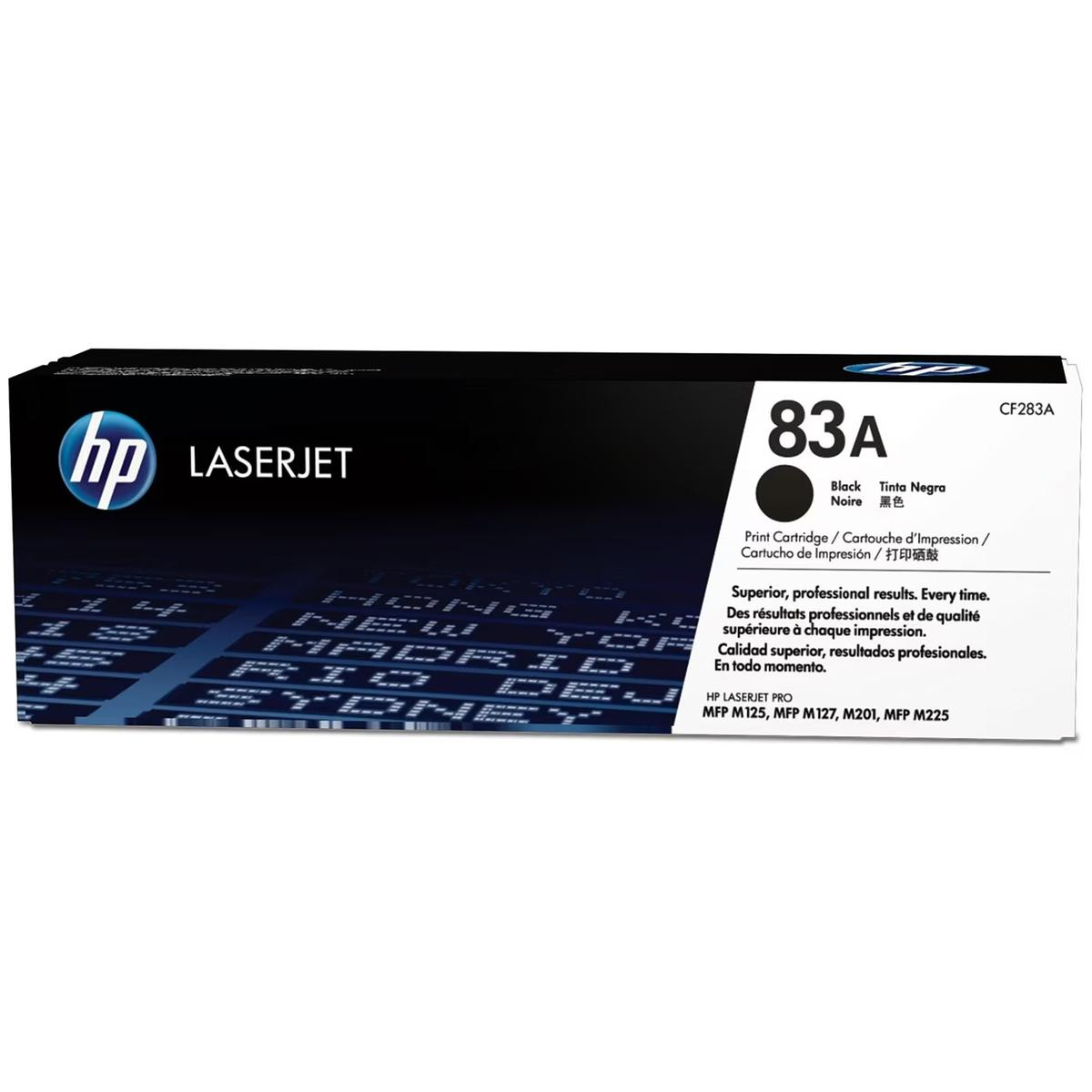 Tusz HP LaserJet 83A, czarny, model CF283A.