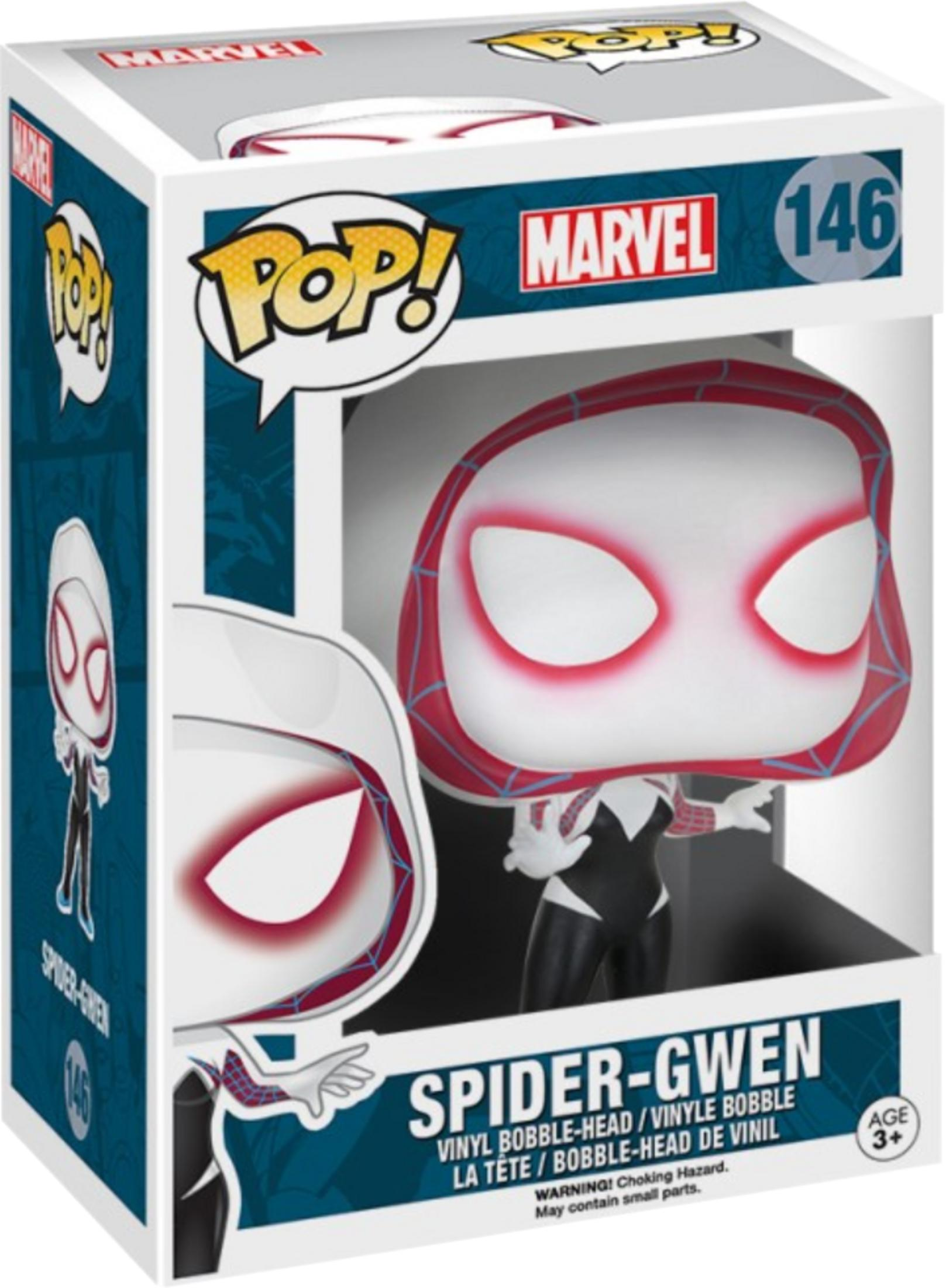 Funko Pop! Marvel Spider-Gwen Vinyl Bobble-Head Figur.