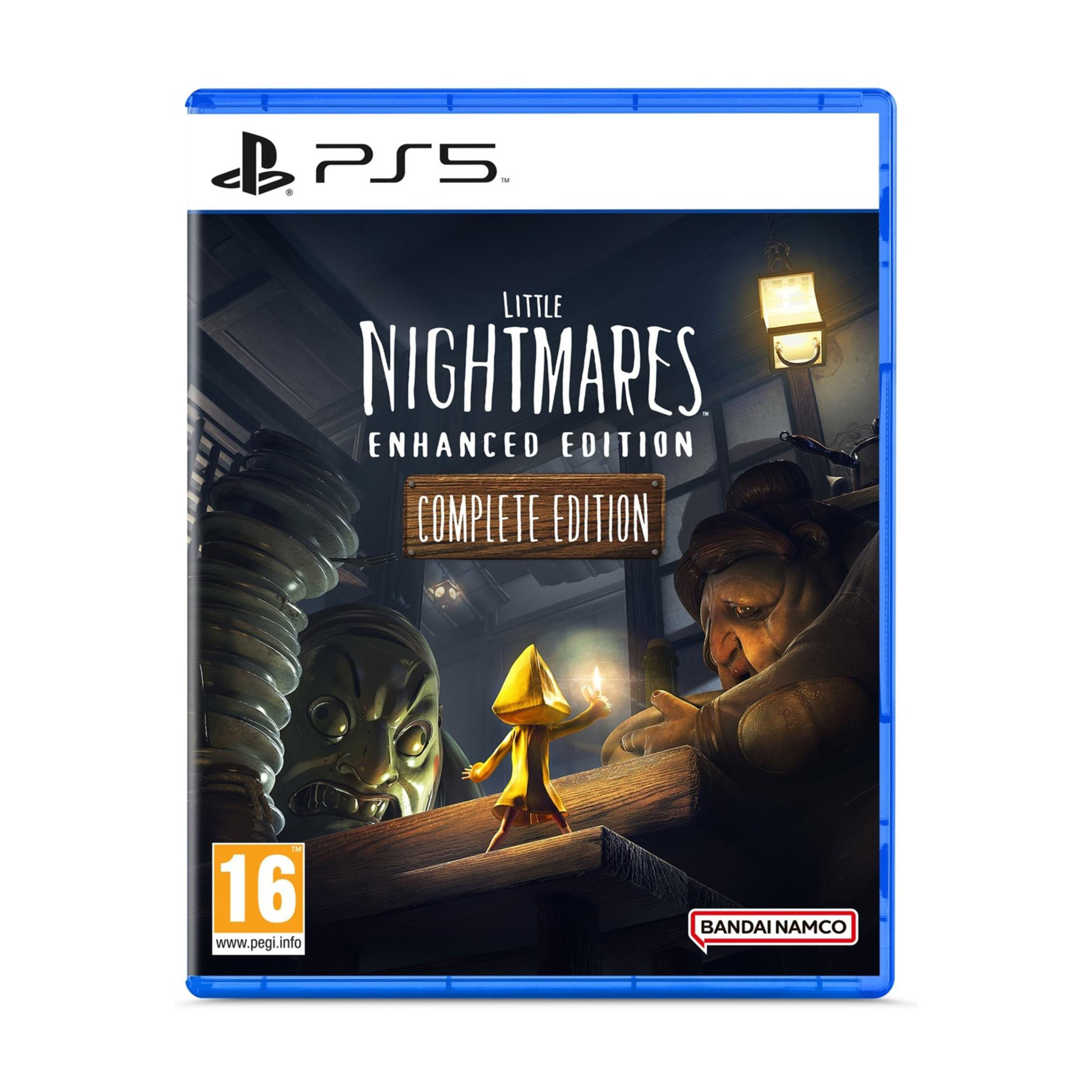 Little Nightmares Complete Edition per PS5 con Six e mostri.