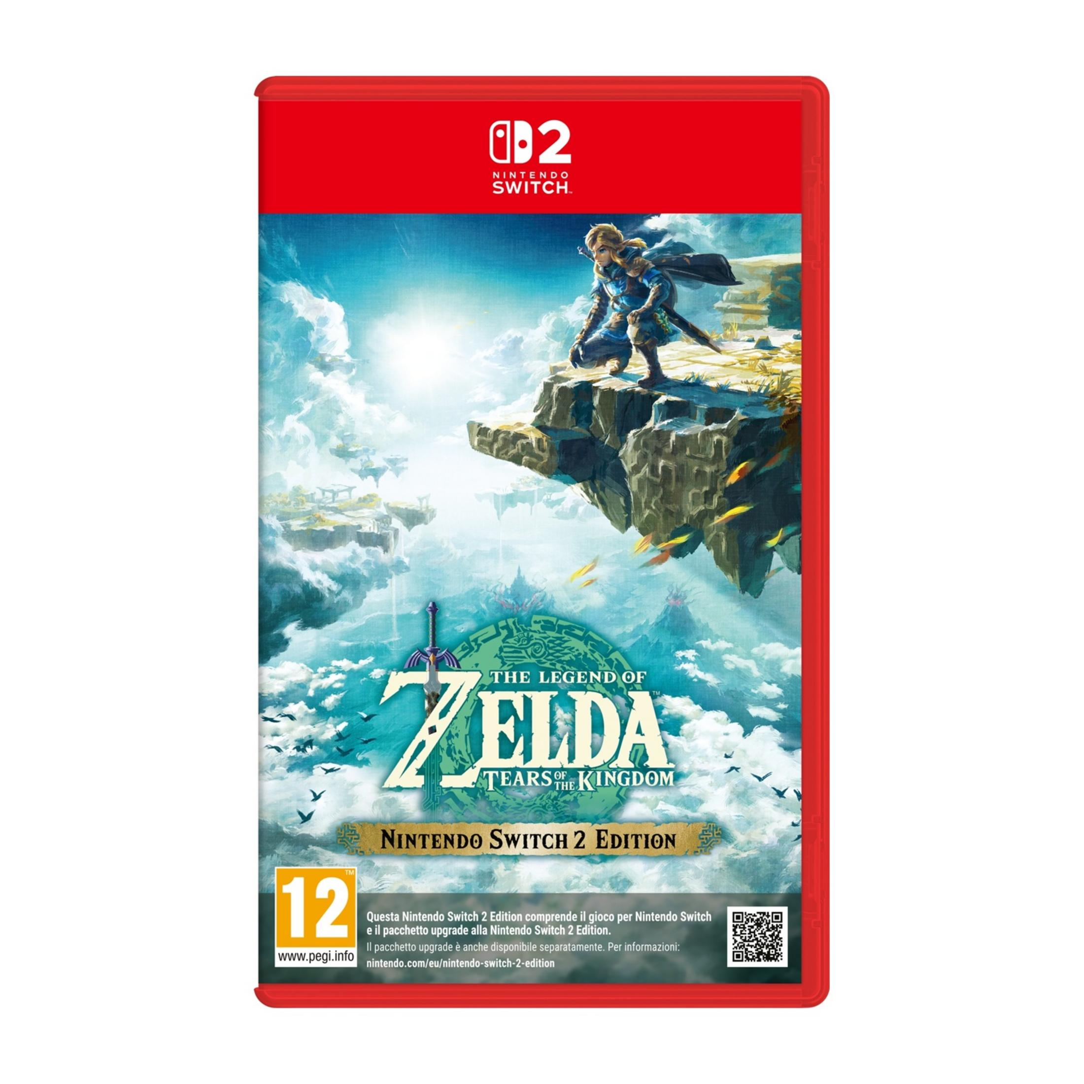 Link è su una scogliera che domina il mondo di Zelda: Tears of the Kingdom.