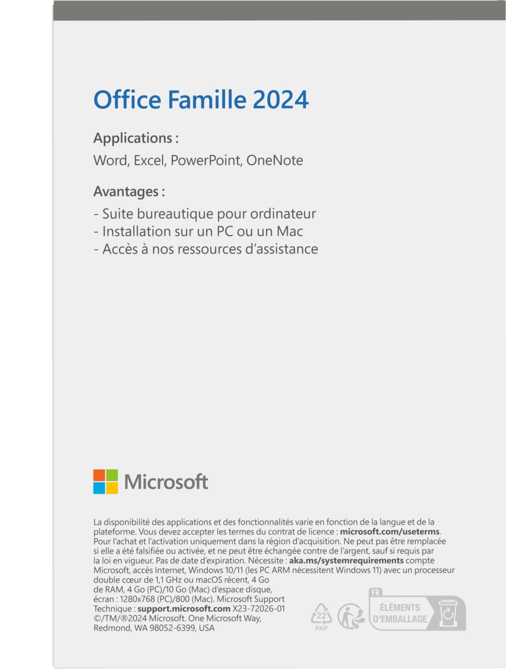 Microsoft Office Familie 2024: Anwendungen, Vorteile und Systemanforderungen.