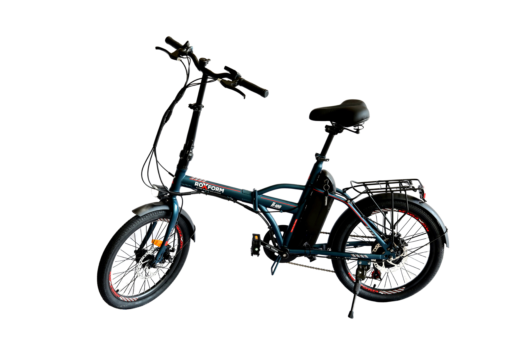 ROXFORM R-100 Elektrikli Katlanabilir Bisiklet 20 İnç Şehir Bisikleti