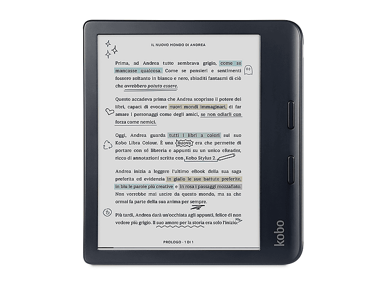 KOBO Libra Colour 32 GB E-Kitap Okuyucu Siyah Fiyat & Özellik