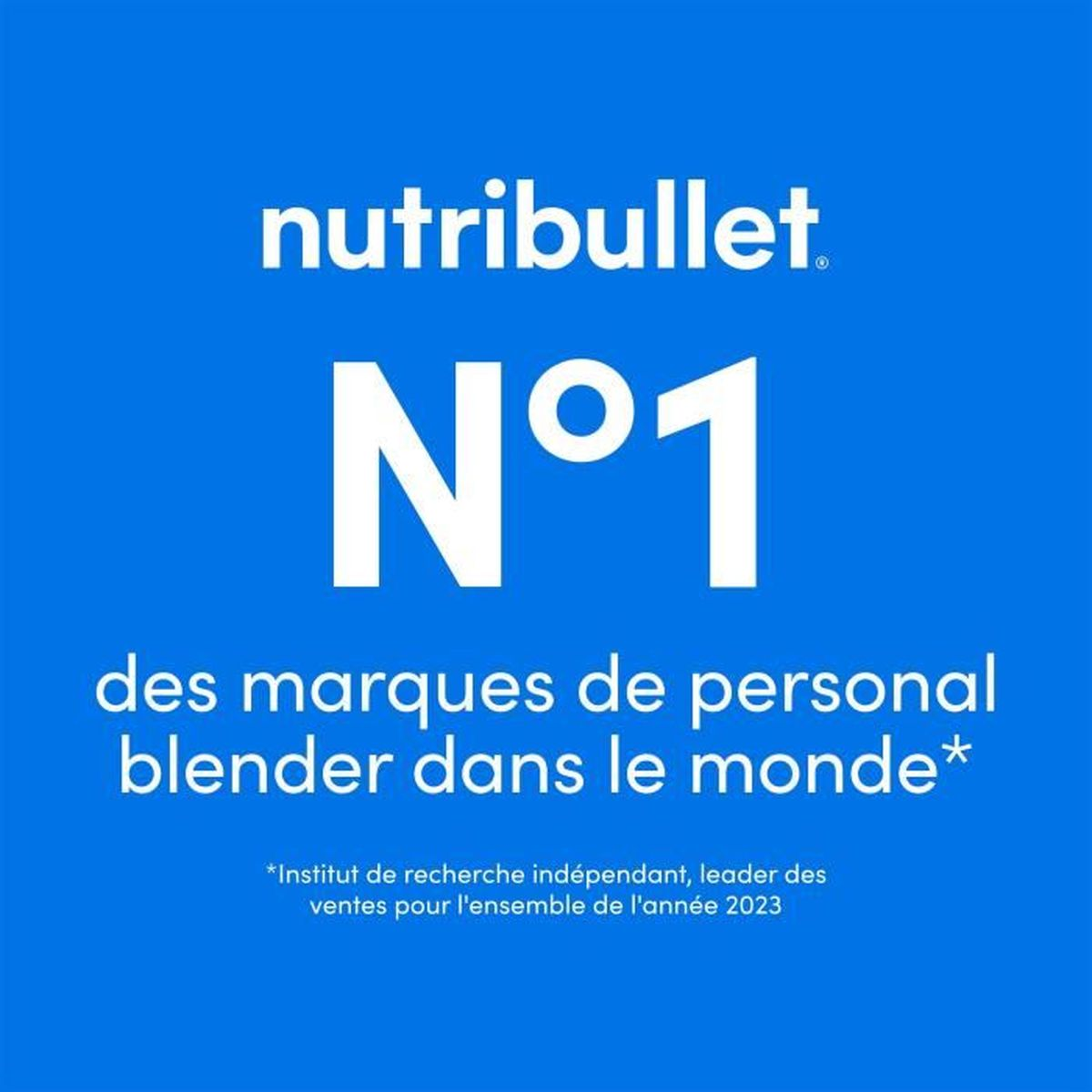 Nutribullet to marka nr 1 blenderów osobistych na świecie.