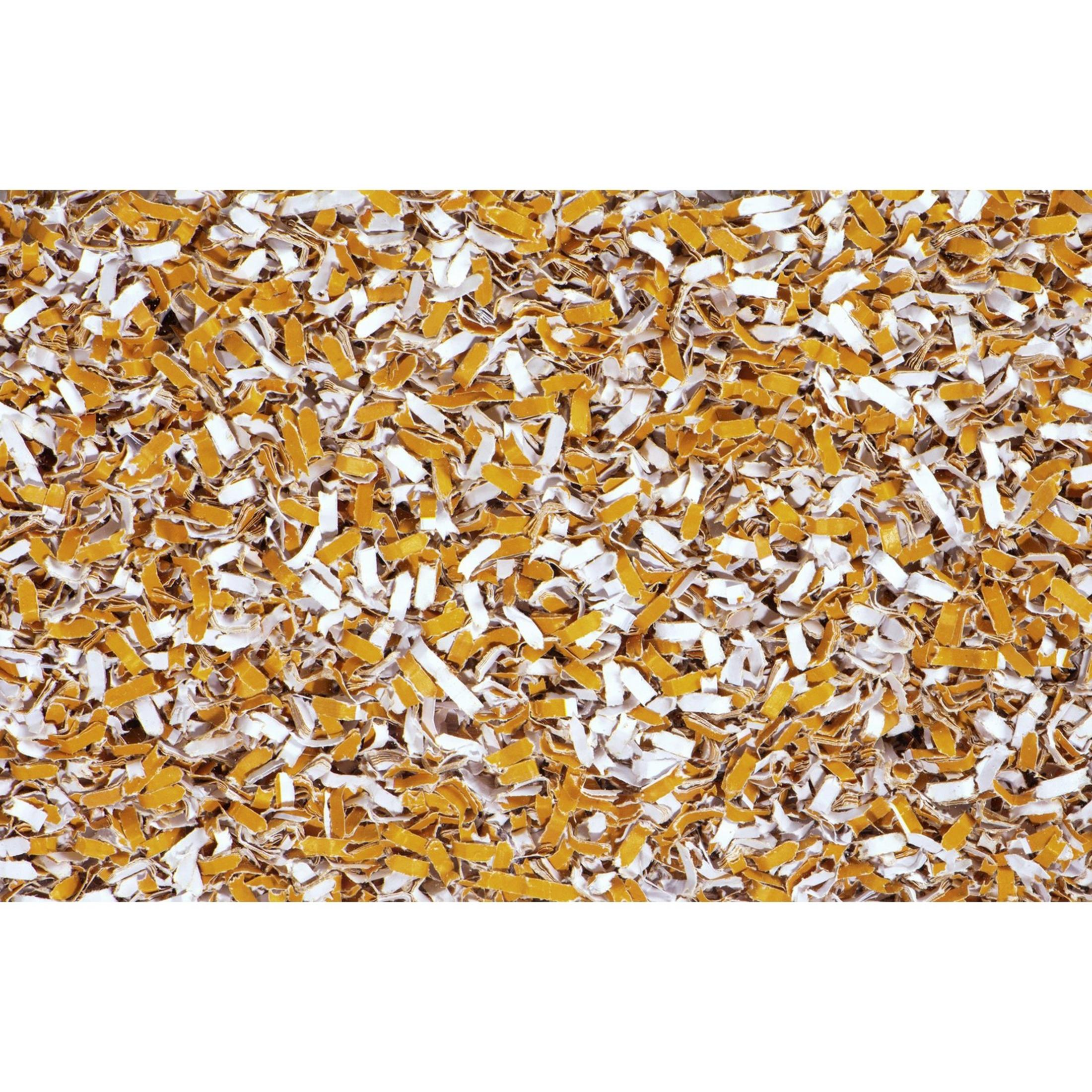 Gros plan de matière d'écorce d'orange déchiquetée orange et blanche.