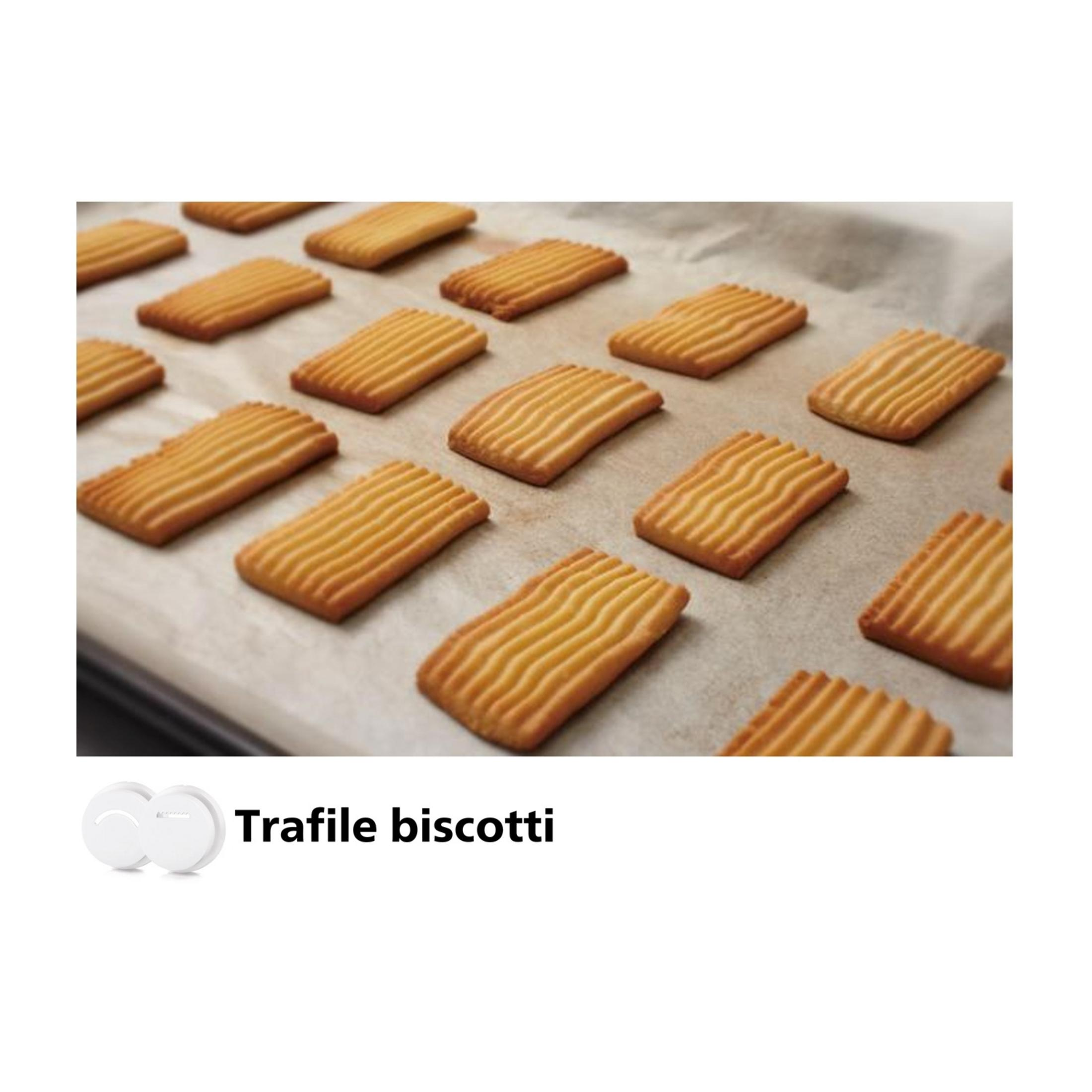Rectangular cookies with a ribbed pattern on a baking sheet.