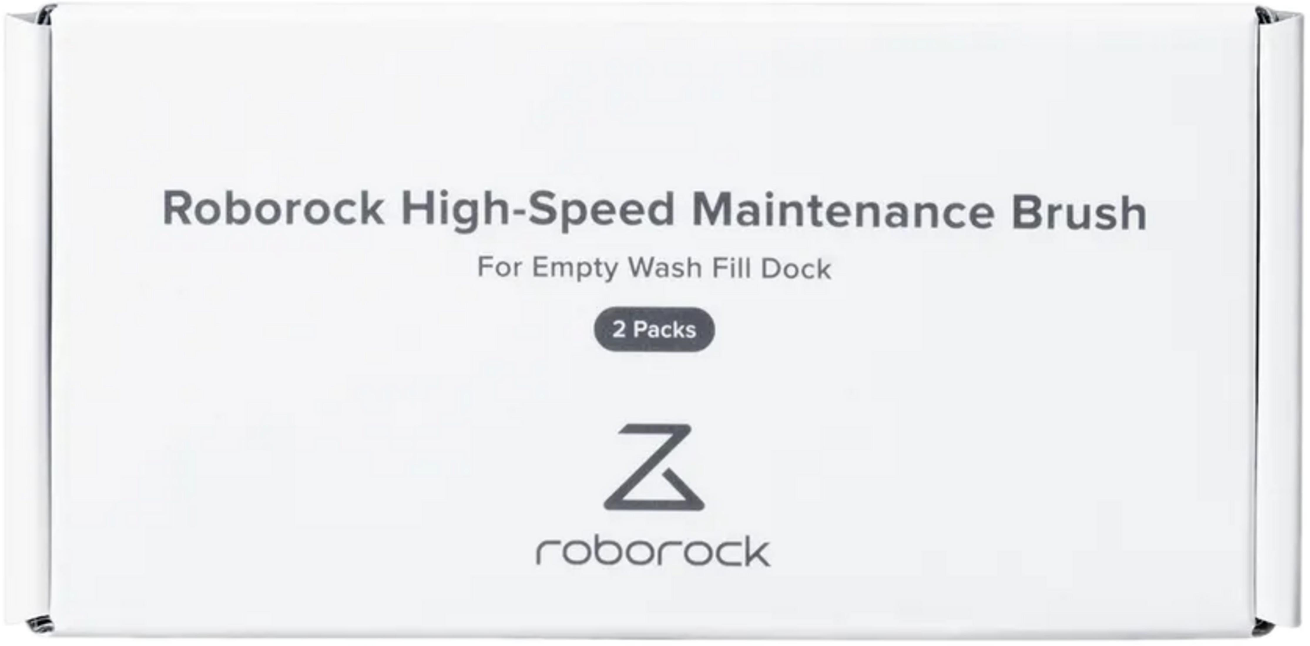 Roborock Hochgeschwindigkeits-Wartungsbürste, 2er-Pack, für leere Waschfüllstation.