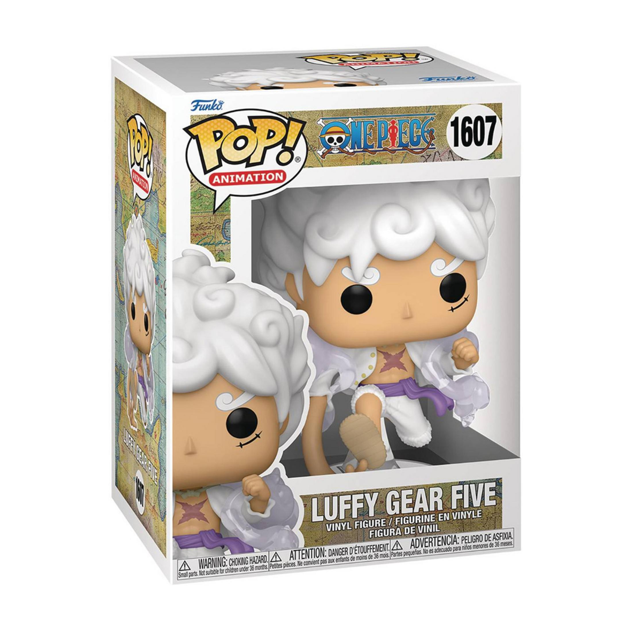 Figura de vinilo Funko Pop! de Luffy Gear Five de One Piece, n.º 1607.