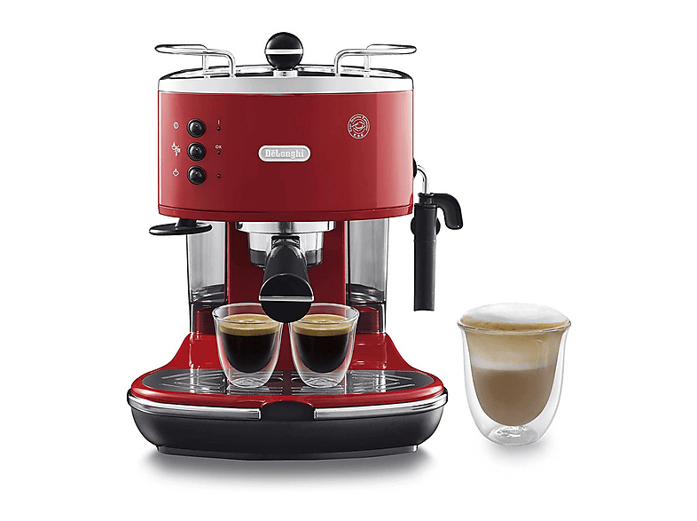 DELONGHI ECO 311.R | Pistonmachine - Rood | MediaMarkt