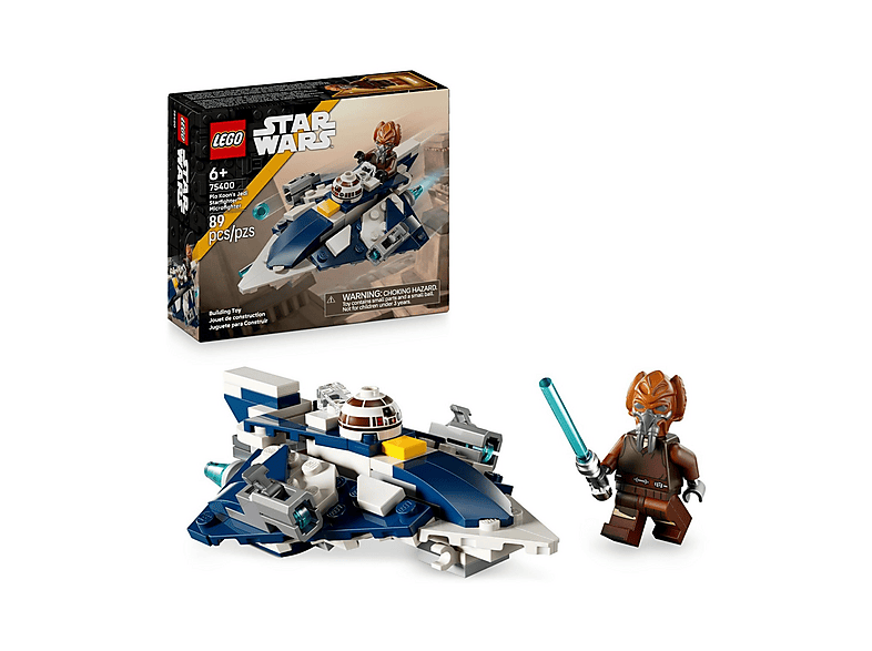 LEGO Star Wars Plo Koon'un Jedi Starfighter Mikro Savaşçısı 75400