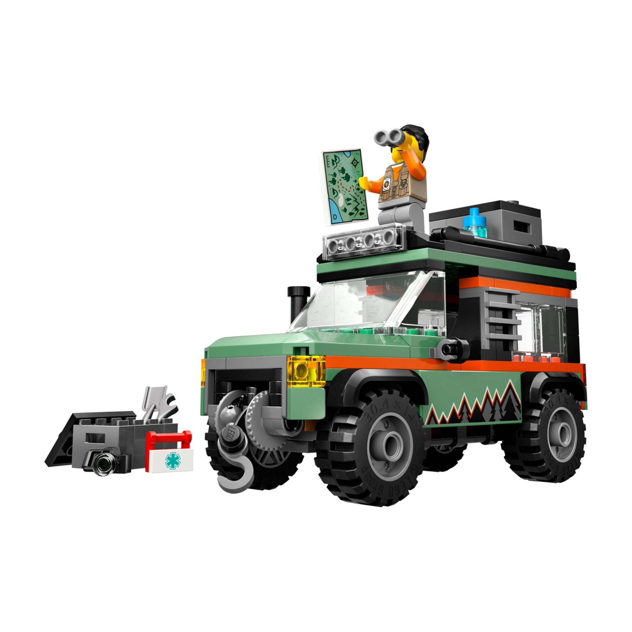 LEGO City 4x4 Arazi Dağ Arabası 60447