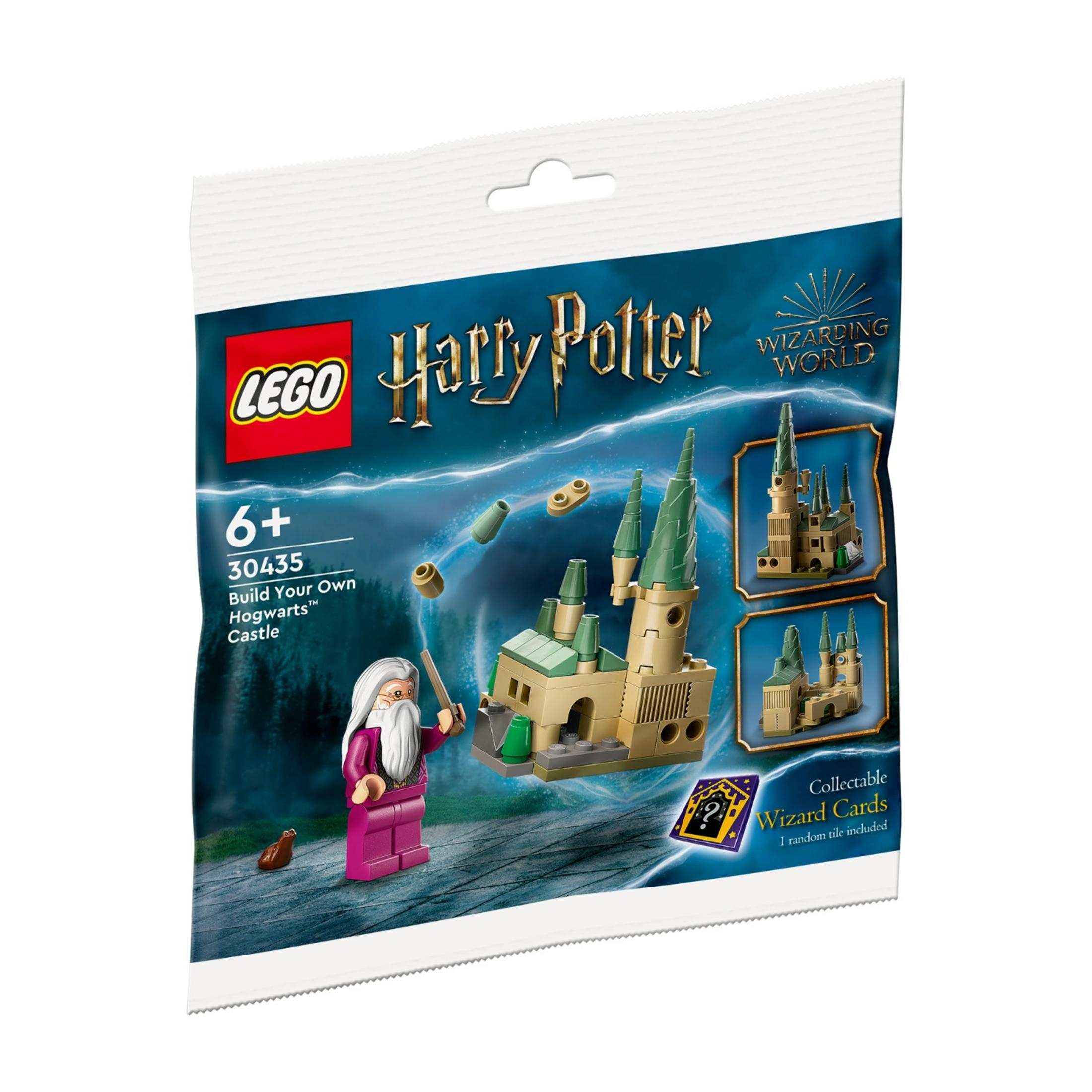 LEGO Harry Potter-Set: Burg Hogwarts mit Dumbledore-Figur.