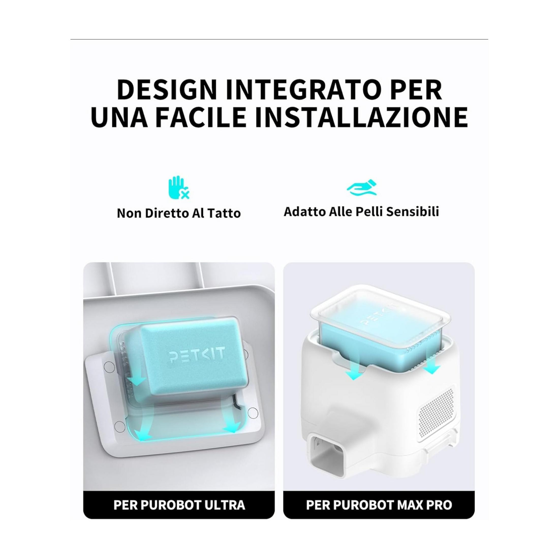Zwei Designs für Haustierbrunnen: links Purobot Ultra, rechts Purobot Max Pro.