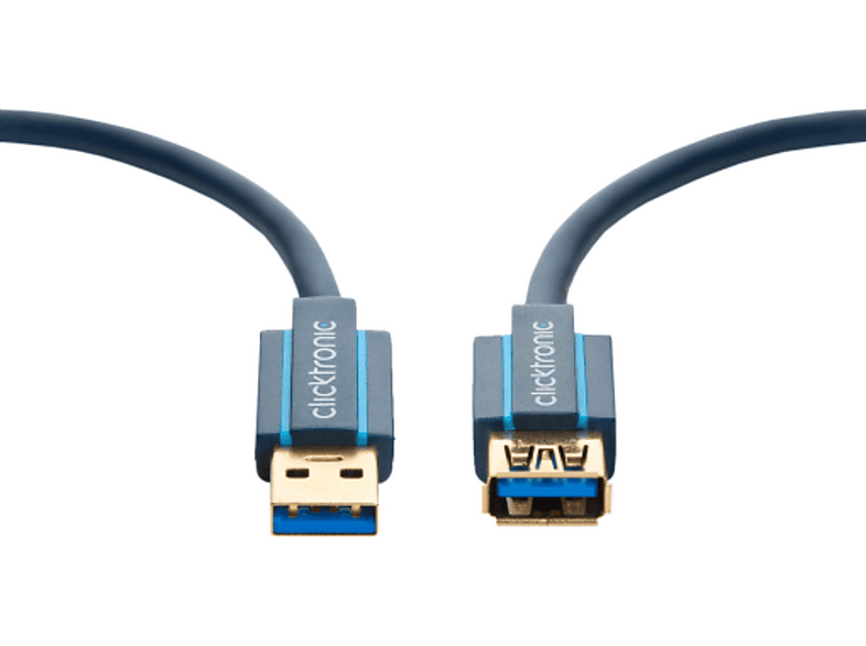 CLICKTRONIC 70119 CABLE USB A/A 1.8M USB Kabel | MediaMarkt