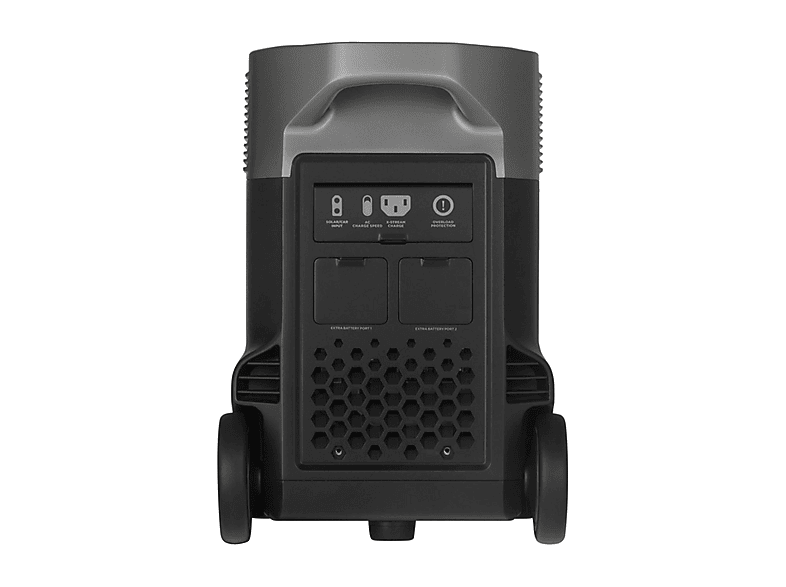 ECOFLOW DELTA Pro - 3600Wh Kapasite, 4x3600W (X-Boost 4500W) Çıkış Taşınabilir Taşınabilir Güç Kaynağı Siyah