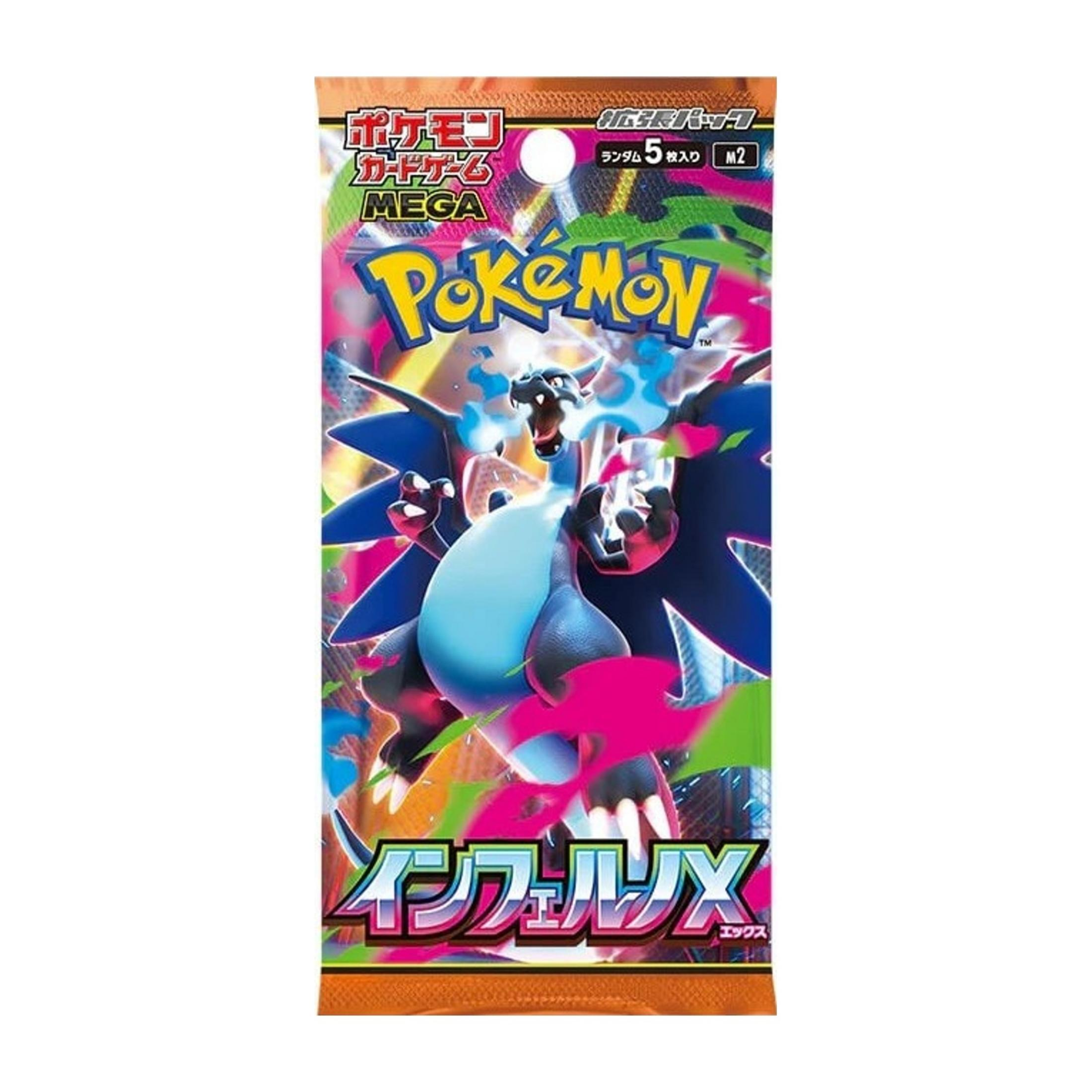 Confezione di espansione Pokémon TCG con Charizard in battaglia.