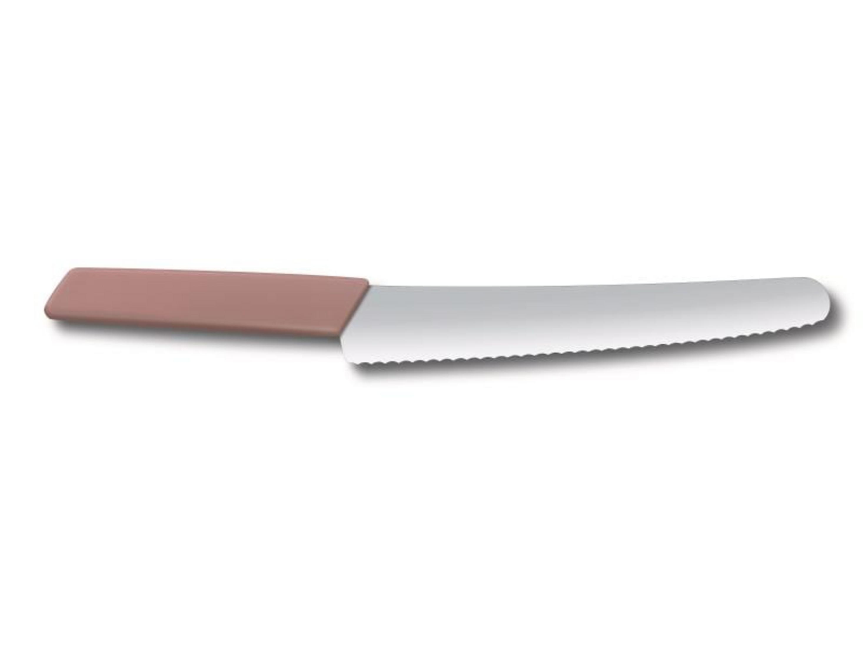 VICTORINOX BROTMESSER 6.9076.22W5B SWISS MODERN ROSE Tomatenmesser ...