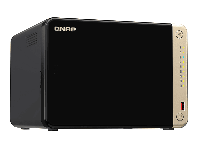 [Motu]QNAP TS-664 NAS 本体 QNAP Turbonas TS-664-8G 8GB 6 BAY 2x2.5G LAN NAS Depolama Ünitesi