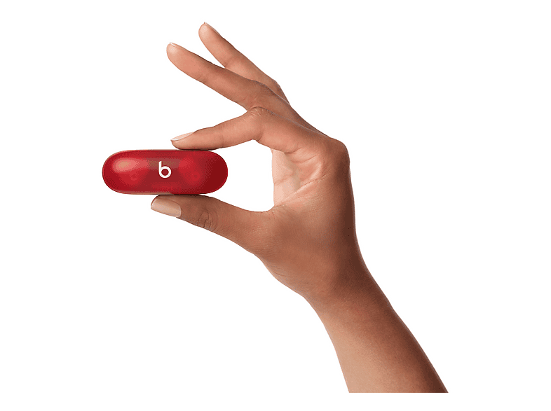 BEATS SOLO BUDS TRANSPARENT RED, In-ear Kopfhörer Bluetooth