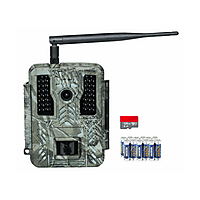 MediaMarkt SILTCON Professionele Wildcamera - Nachtzicht - Oplaadbaar - 4K Ultra HD en 60MP - Wifi en app Wildcamera Groen aanbieding