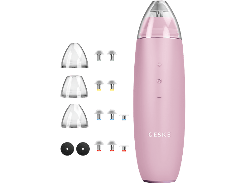GESKE MicroDermabrasion Blackhead Remover Siyah Nokta Temizleme ve Mikrodermabrazyon Pembe