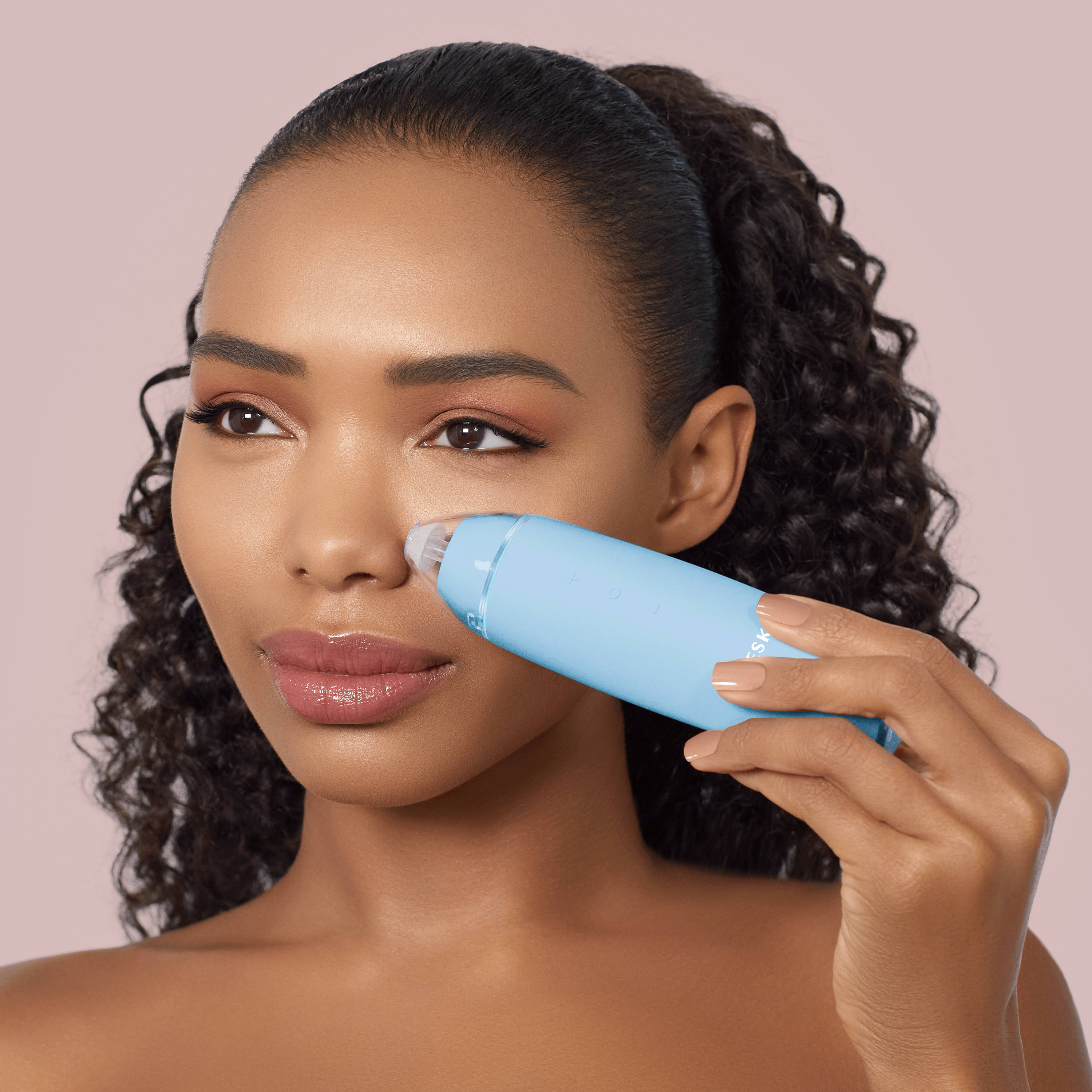 GESKE MicroDermabrasion Blackhead Remover Siyah Nokta Temizleme ve Mikrodermabrazyon Mavi