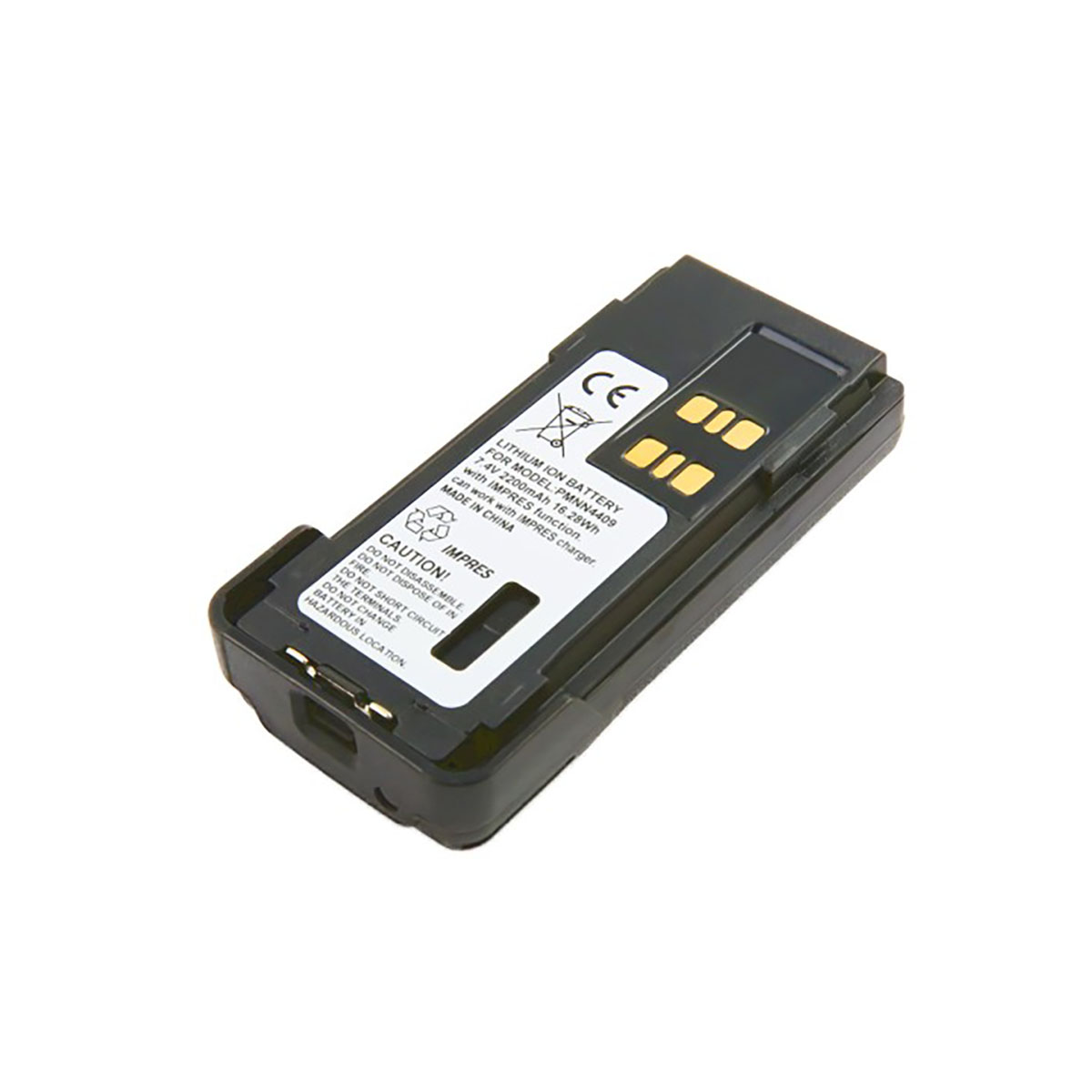 Batteria agli ioni di litio per Motorola PMNN4409, 7,4V 2200mAh.