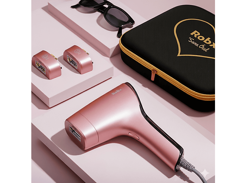 ROBX A05  3 Milyon Atım Akıllı Epilasyon Cihazı Pembe