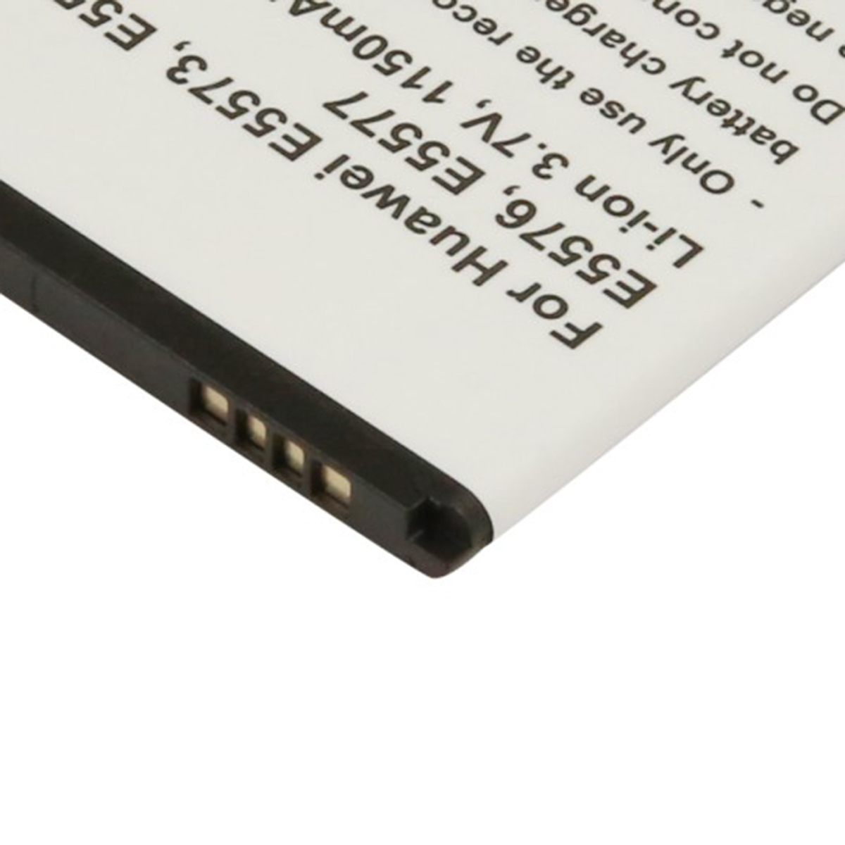 Batteria Li-ion Huawei E5576, E5577, 3,7V, 1150mAh con connettori.